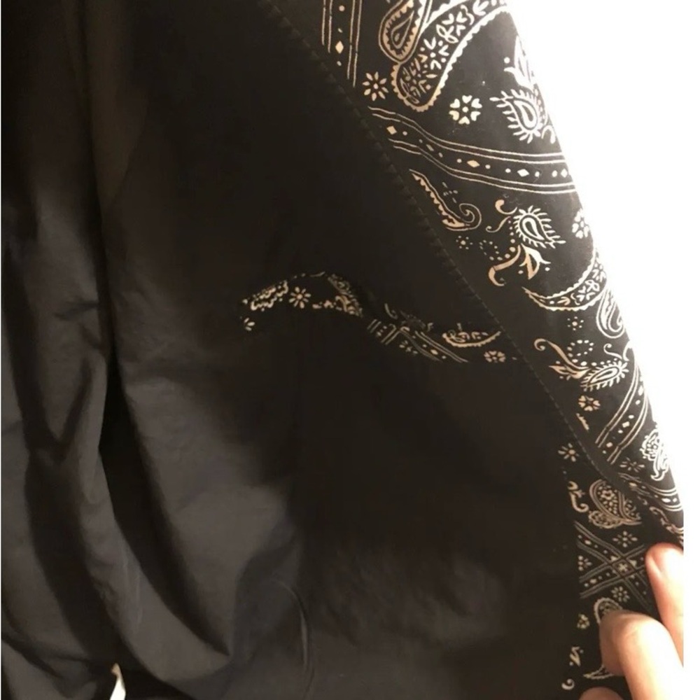 Supreme Bandana Track Jacket Black - Picture 3 of 3